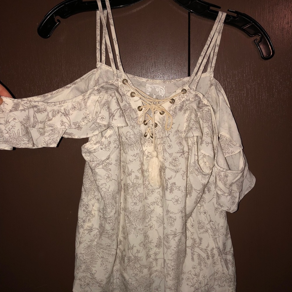 Off the shoulder shirt